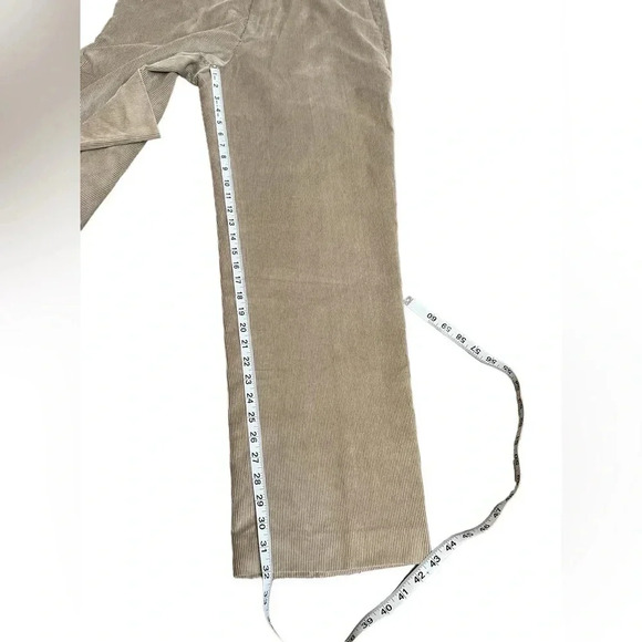 Perry Ellis Portfolio Easy Care Flat Front Corduroy Dress Pants Men’s 36”Wx32”L - Picture 12 of 15